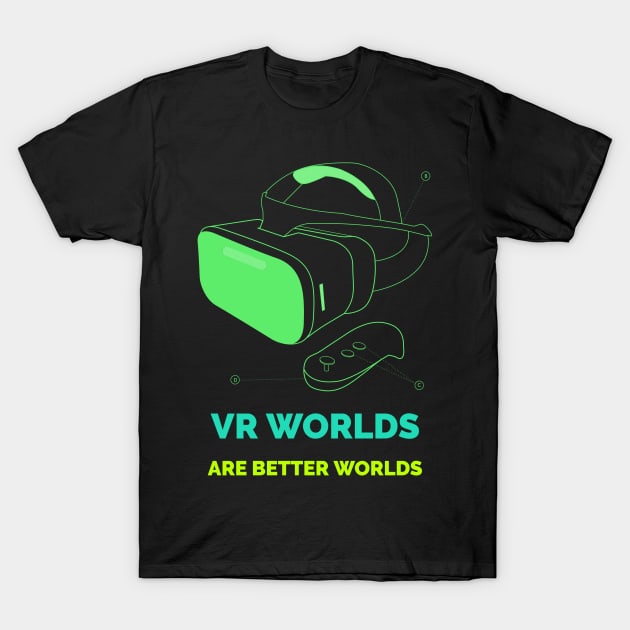 Virtual Reality Engineer Shirt T-Shirt by letnothingstopyou